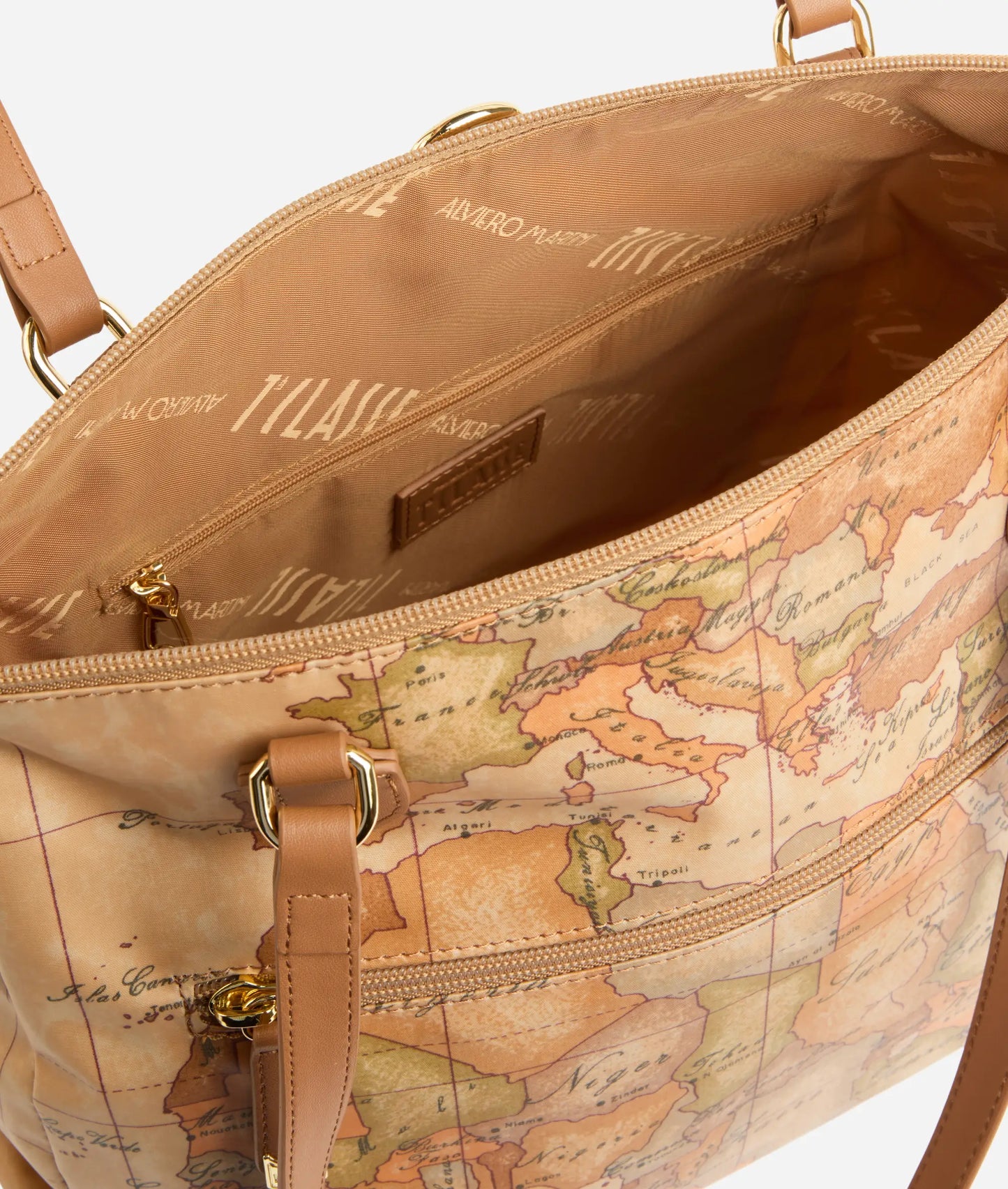 Borsa shopping doppia portabilità Geo Soft - Alviero Martini Prima Classe