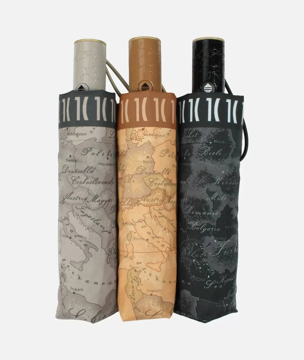 Ombrello 1ᴬ Classe Geo mini Geo Nero - Alviero martini Prima Classe