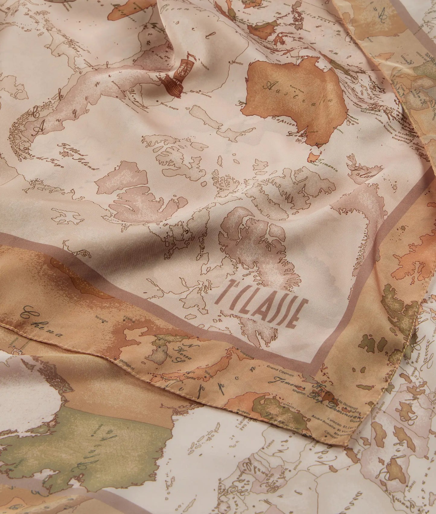 Foulard stampa Doppio Geo 90 x 90 cm - Alviero Martini Prima Classe