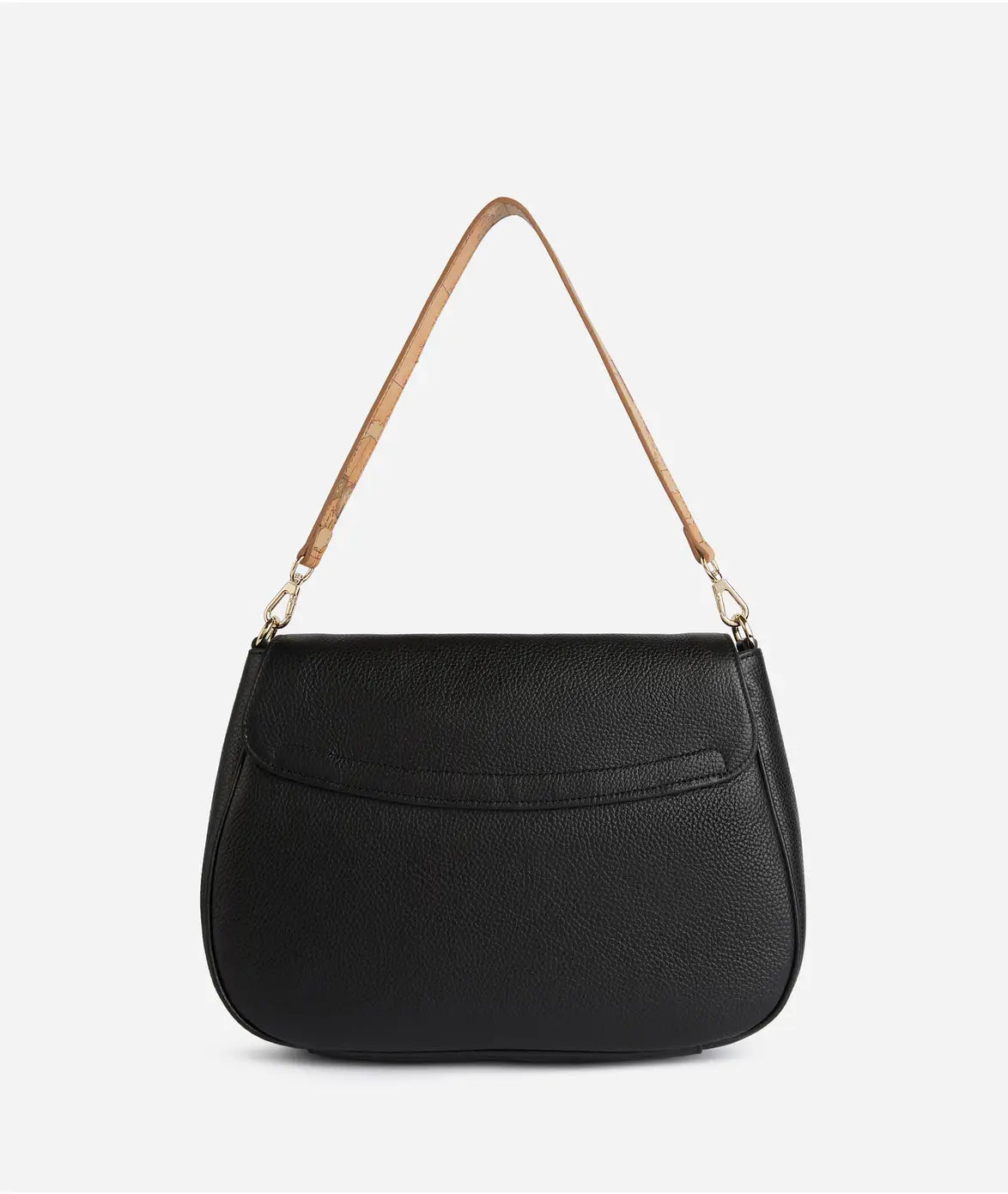 Borsa a tracolla grande in pelle granata - Brave - Alviero Martini Prima Classe