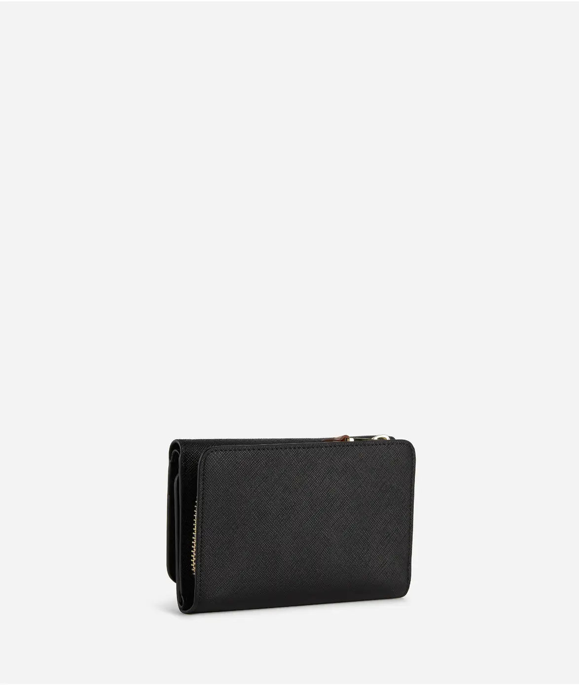 Portafoglio bifolder medio in tessuto goffrato stampa saffiano - Windy City - Alviero Martini Prima Classe