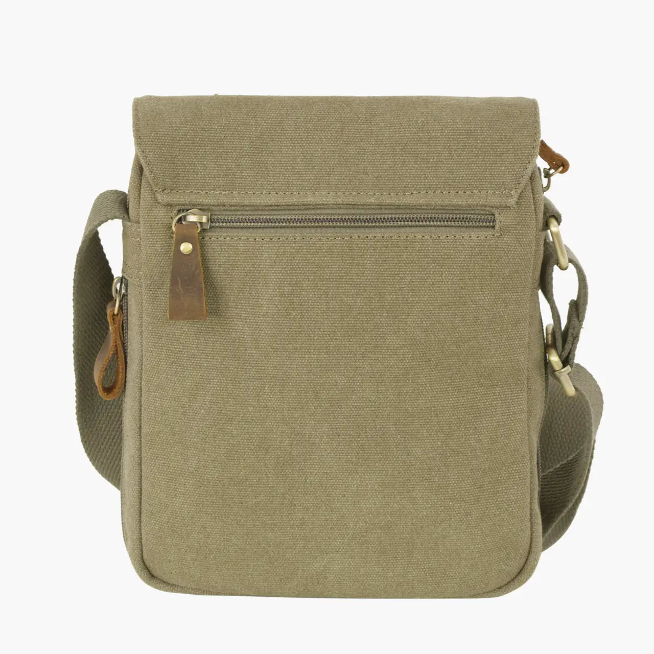 Borsa a tracolla uomo in tessuto compatta linea Canvas Aeronautica Militare