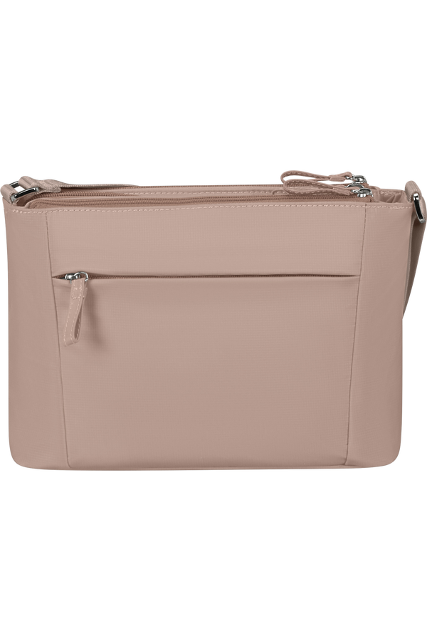 Borsa a tracolla donna 3 cerniere piccola in tessuto - Powder - Move 5.0 - Samsonite