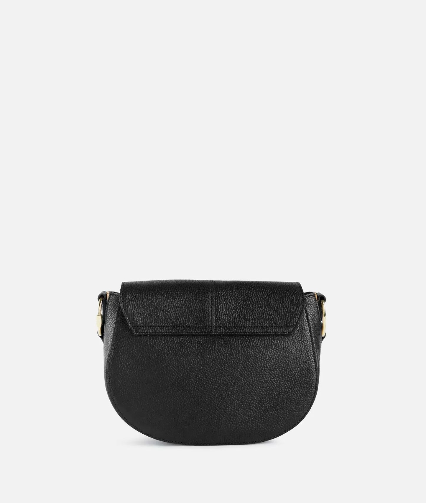 Borsa nera a Tracolla con patta in pelle granata - Universe Leather - Alviero Martini Prima Classe