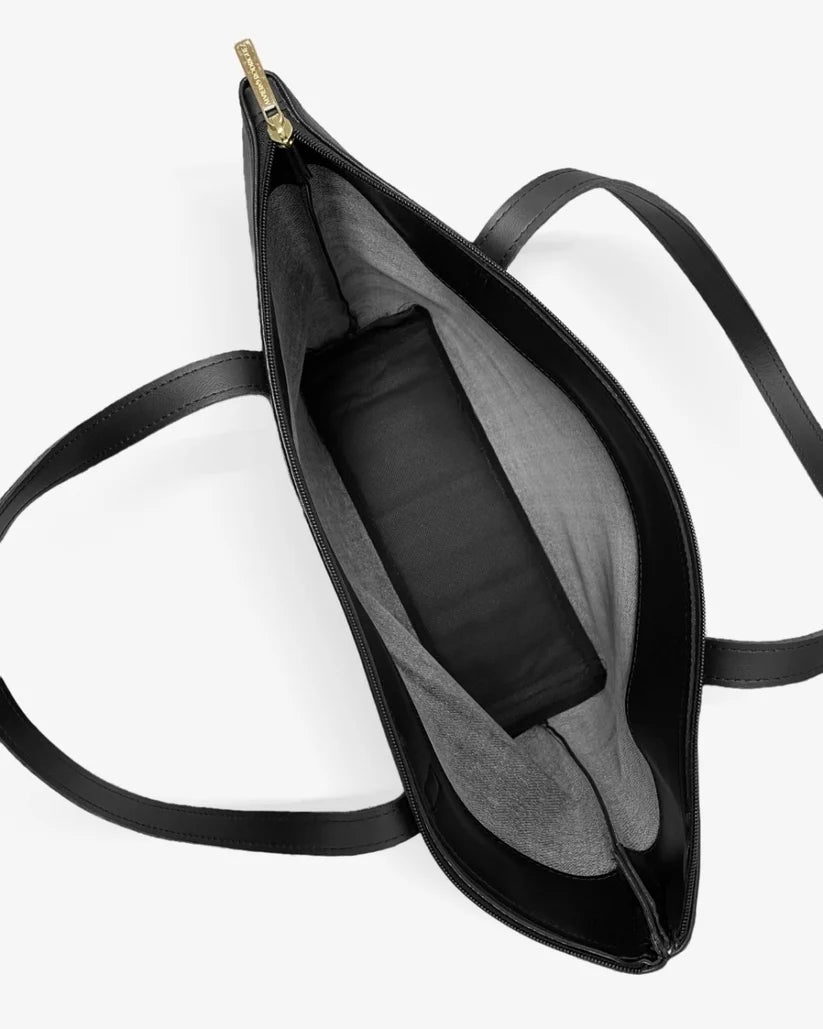 Borsa shopping maxi grande nera - Minnie - Alviero Rodriguez