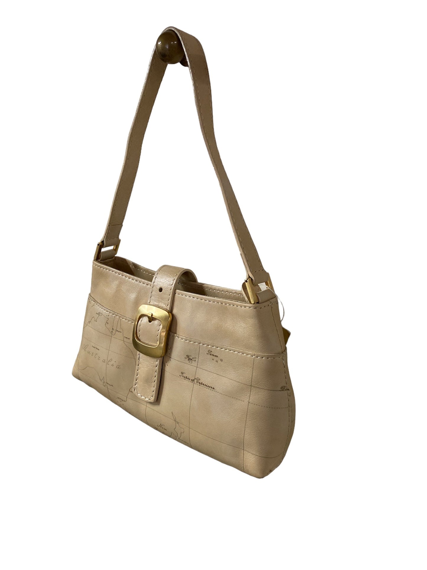 Borsa sottospalla in pelle beige - Alviero Martini Prima Classe