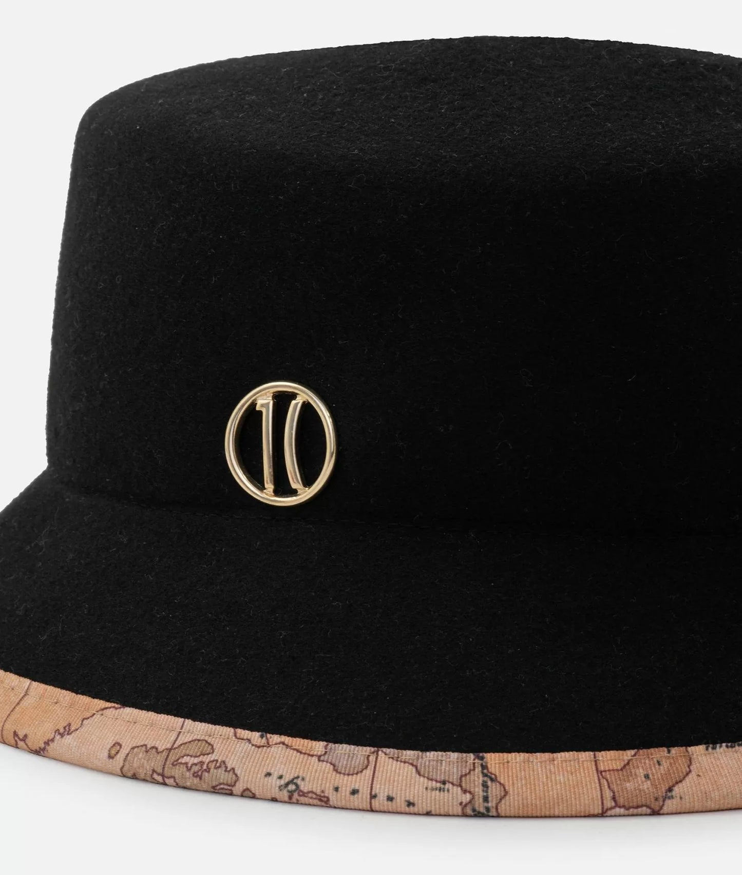 Cappelo in feltro nero in lana - Alviero Martini Prima Classe