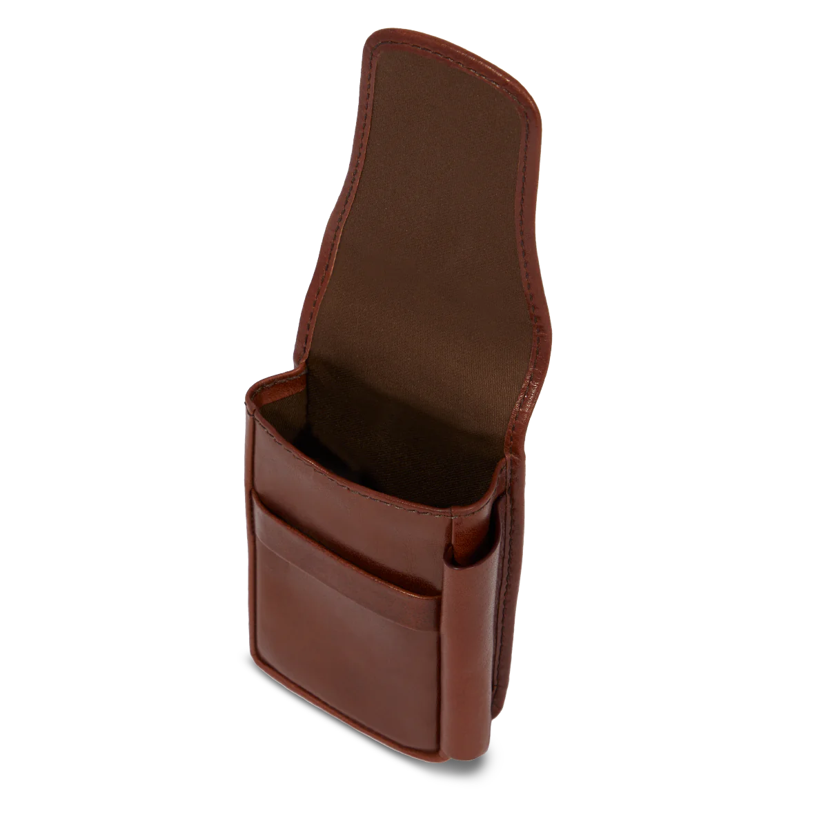 Custodia porta sigarette in cuoio marrone - Story Exclusive - The Bridge