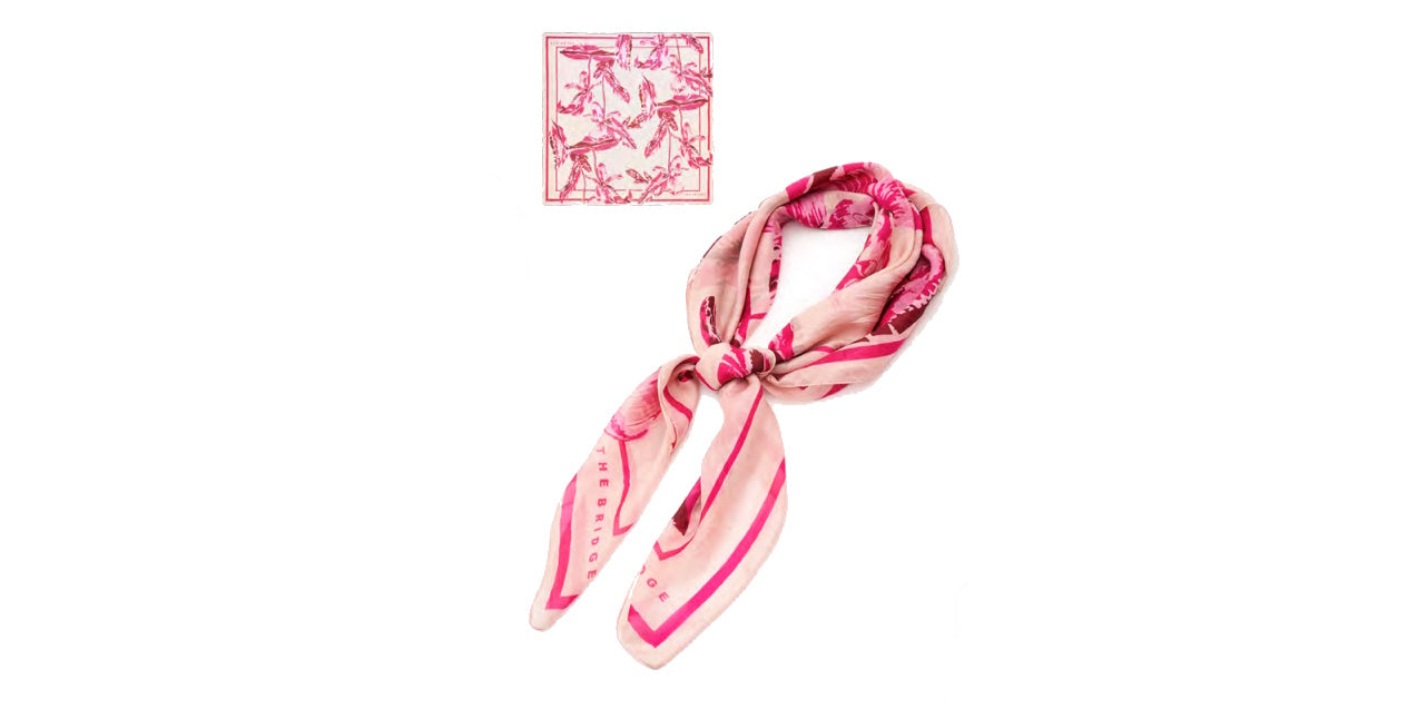 Foulard in seta 90 x 90 cm -Life Style - The Bridge