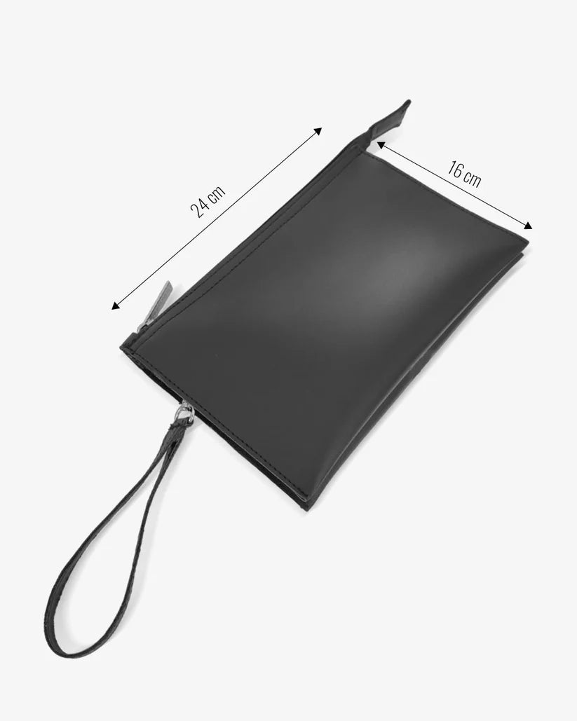 Pochette con manico uomo / donna in pelle Alvin nero - Mavi - Alviero Rodriguez