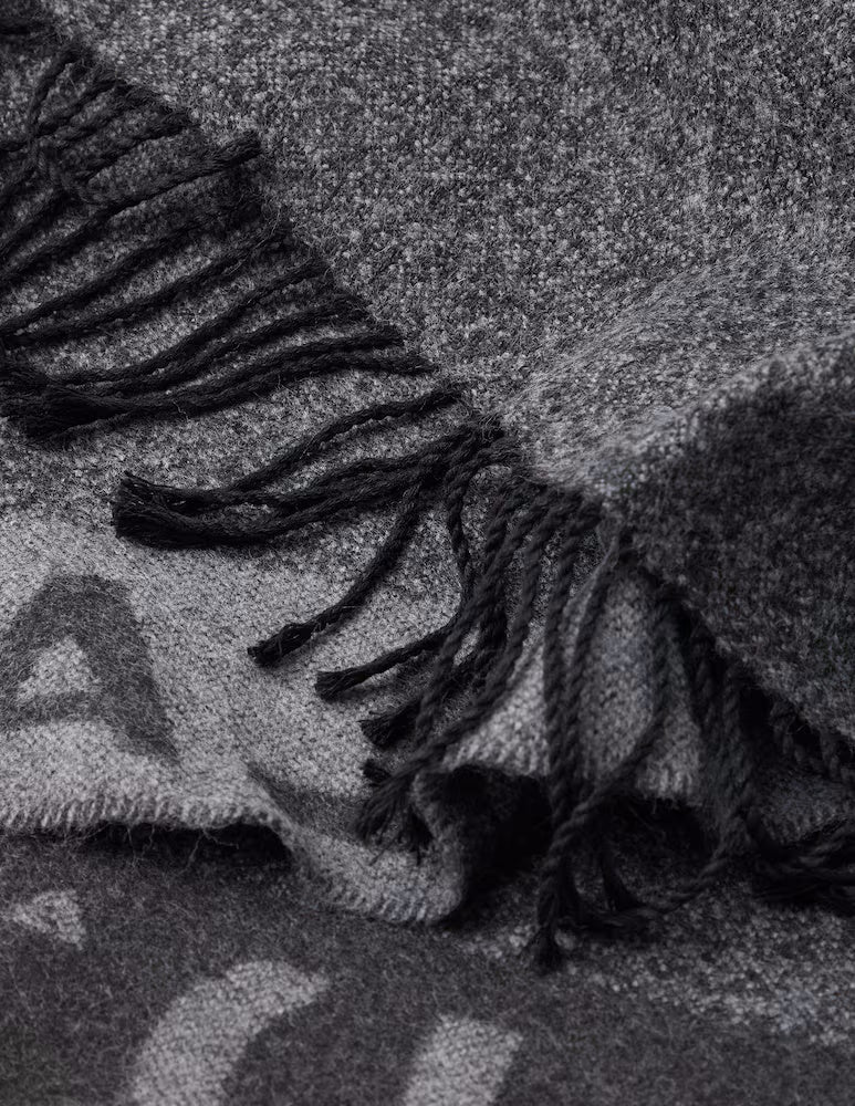 Poncho geo pieno con frange 70 x 150 cm - Alviero Martini Prima Classe