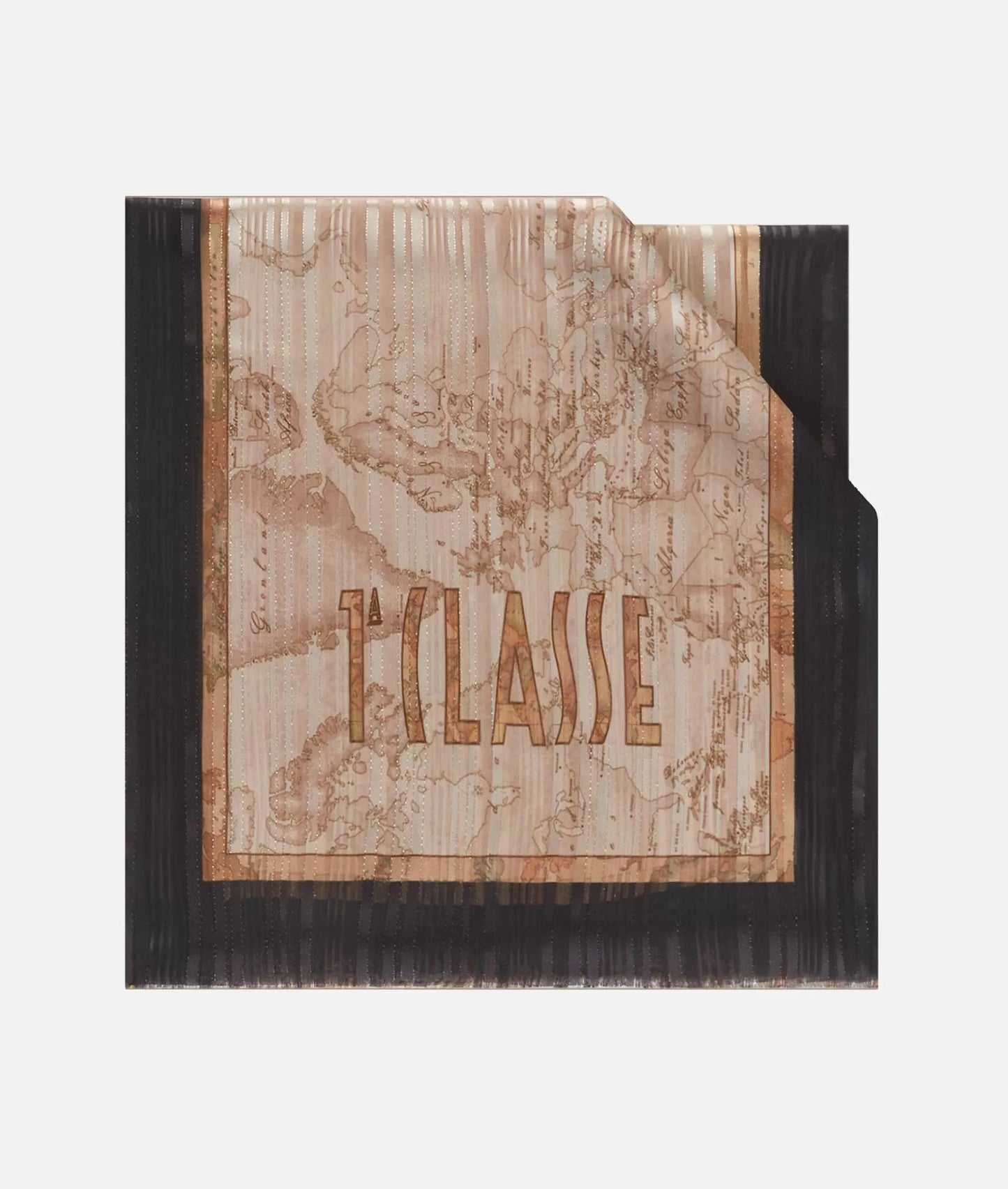 Sciarpa Geo Lurex 50x180 Rosa Cipria - Alviero Martini Prrima Classe