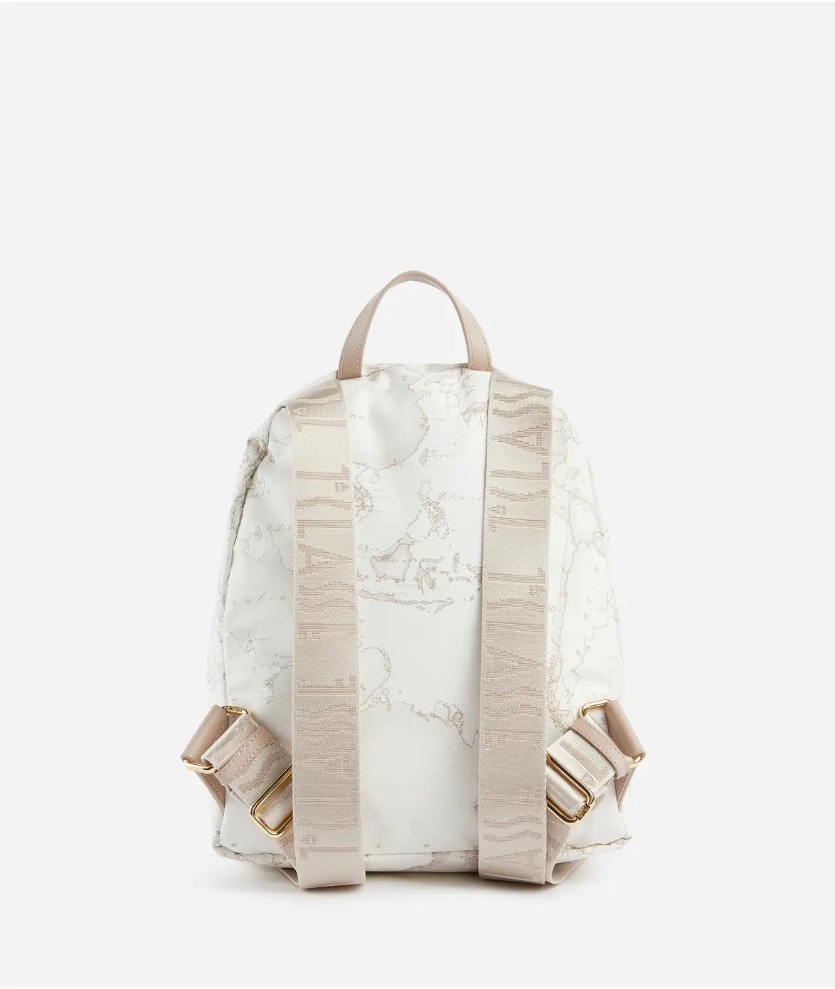 Zaino medio donna con cerniera Geo White soft - Alviero Martini Prima Classe