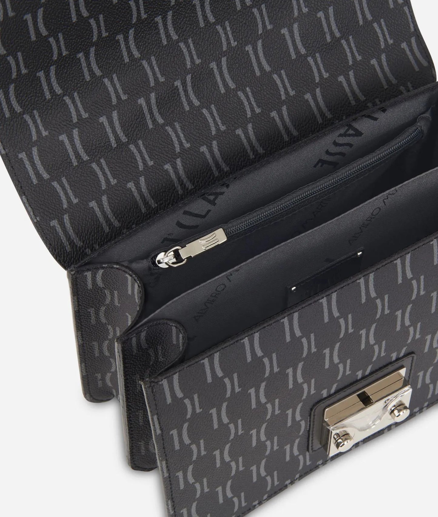 Borsa a tracolla piccola con patta - Monogram - Alviero Martini Prima Classe