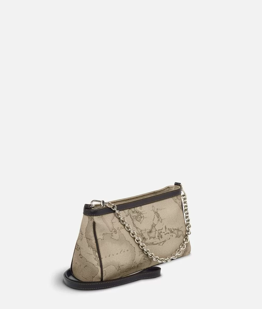Borsa a tracolla piccola CD028 con catena - Geo - Alviero Martini Prima Classe