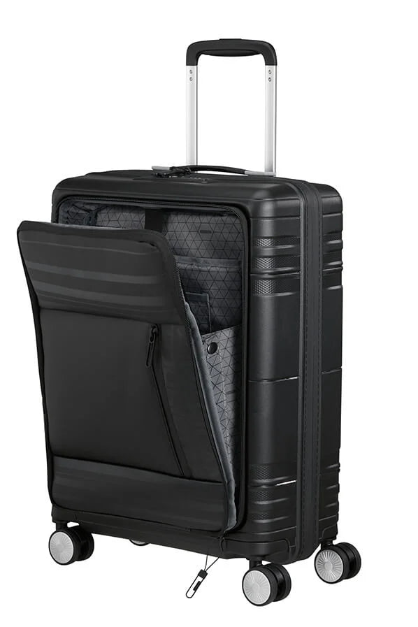 Trolley spinner porta computer organizzato cabina 4 ruote 55cm - Hello - American Tourister