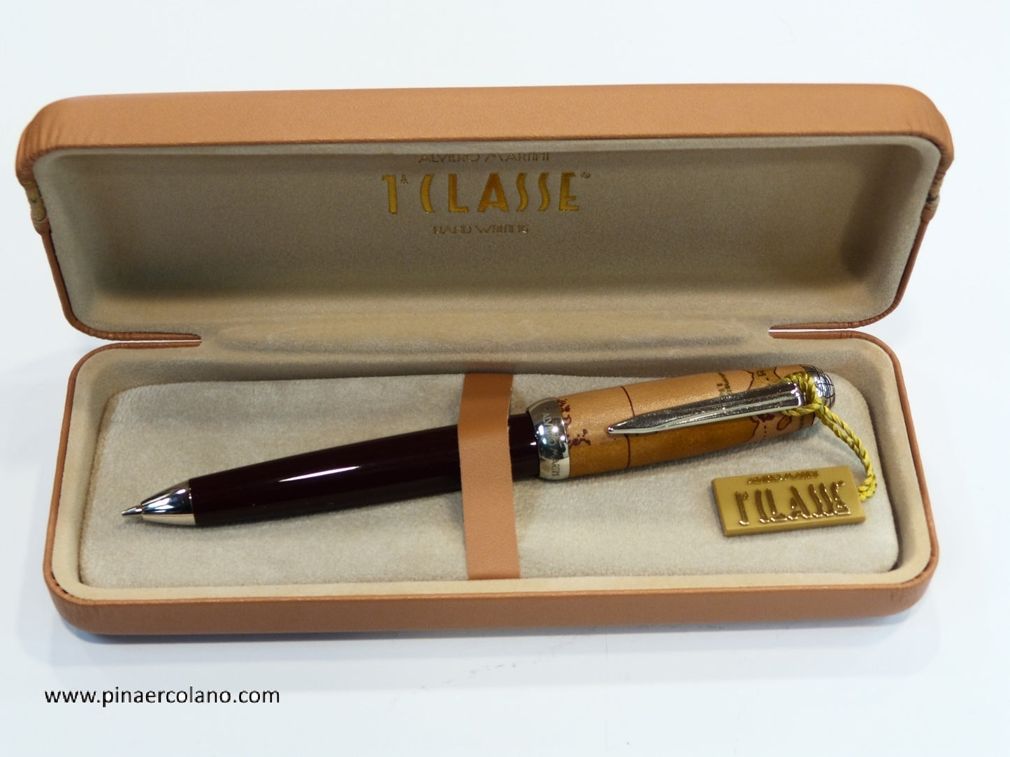 Matita porta mine in pelle e Ceramica Alviero Martini Prima Classe