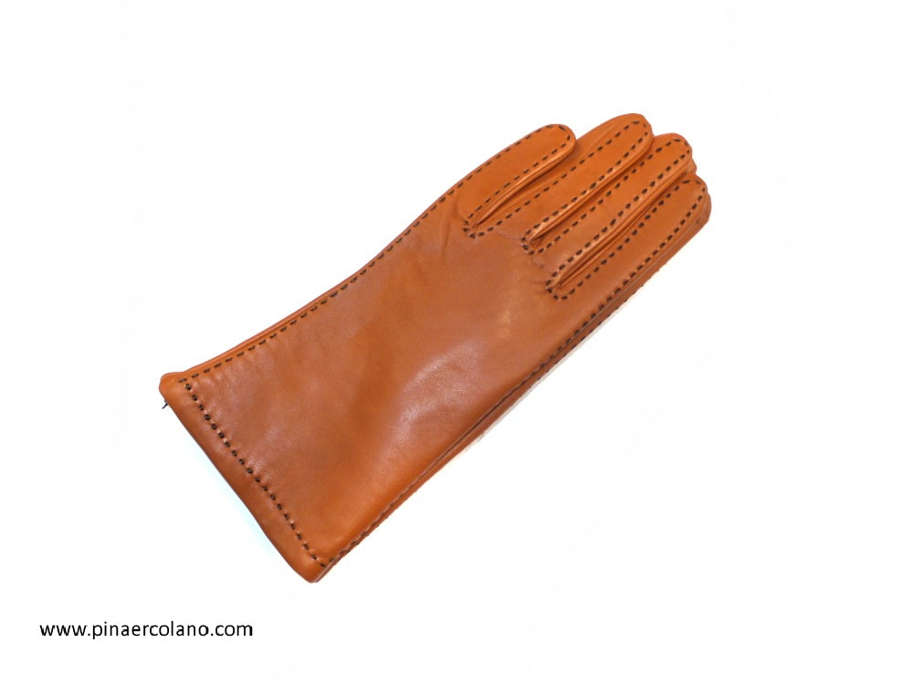 Guanti Donna in pelle - fodera lana - imputura - Samsonite