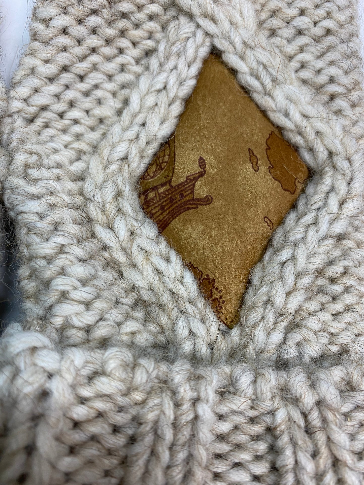 Guanti donna senza dita Alviero Martini Prima Classe - Geo Rombi