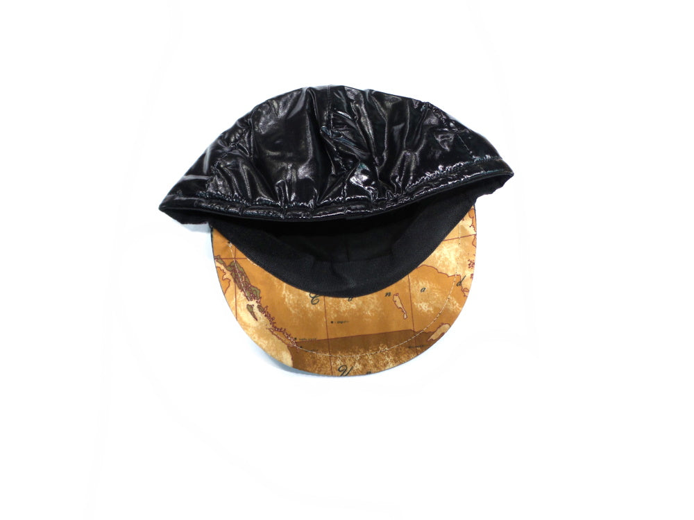 Cappello con visiera invernale Nero lucido - Alviero Martini Prima Classe