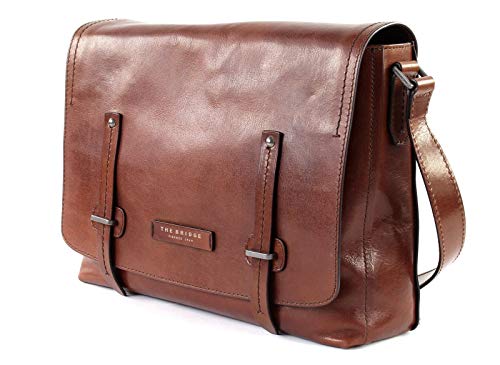 Cartella Messenger in Cuoio Unisex- Story - The Bridge