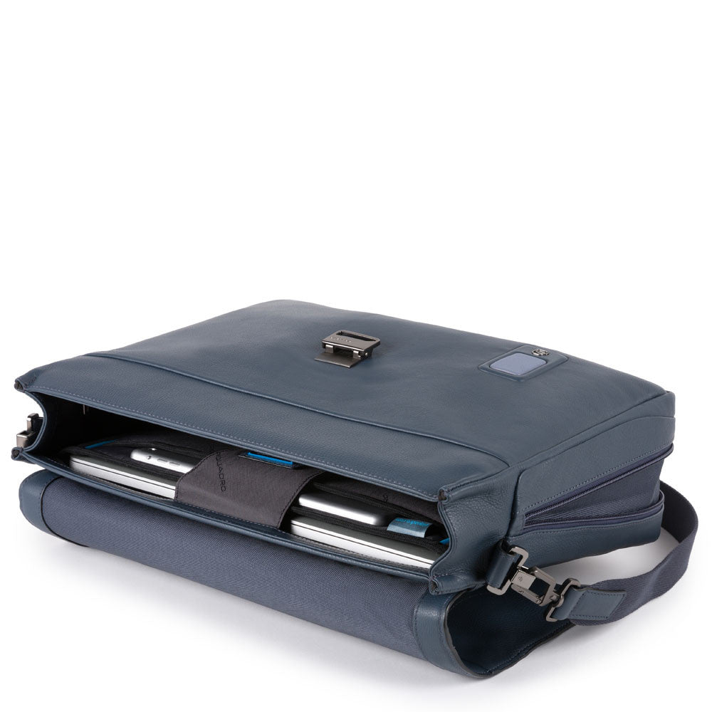 Cartella espandibile porta pc 15,6" - Akron - Piquadro - Grigio