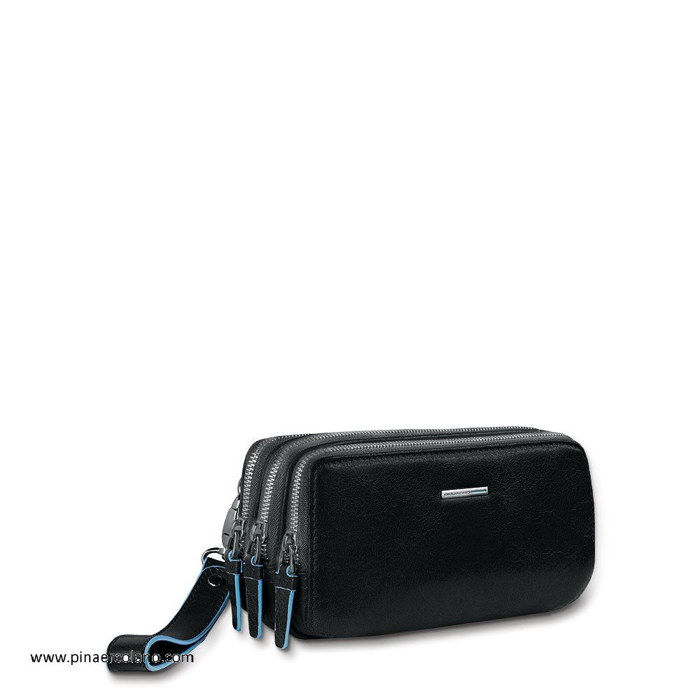 Borsetta a Mano tre comparti - Blue Square - Piquadro