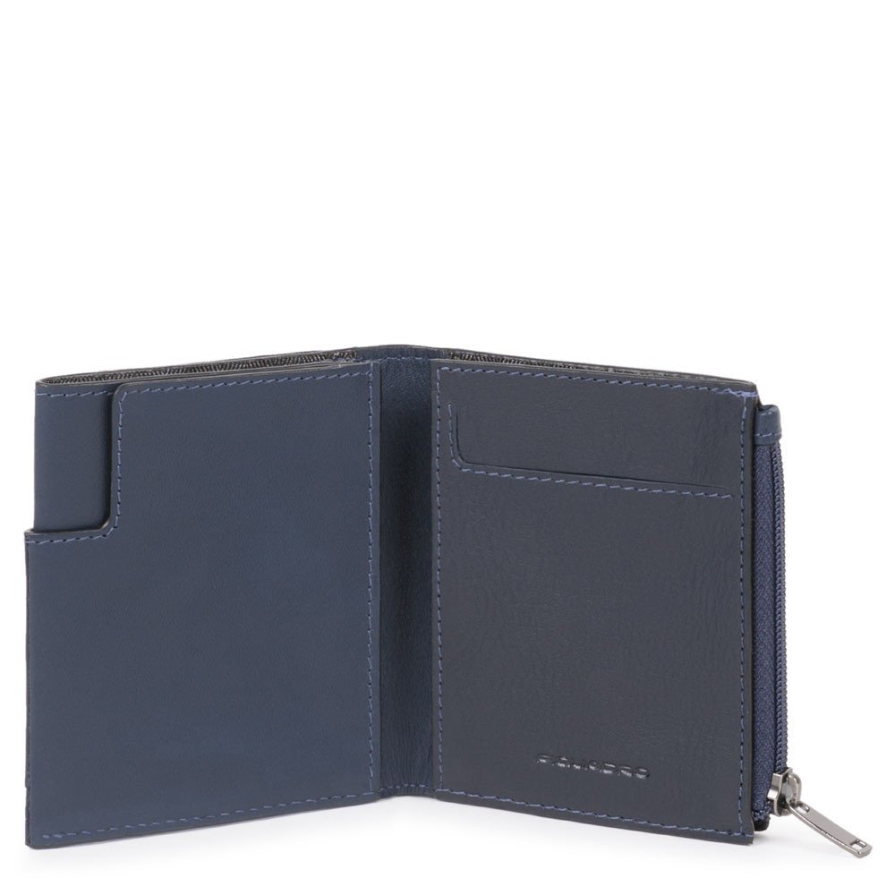 Portafoglio piccolo unisex in pelle - Flastaff - Piquadro