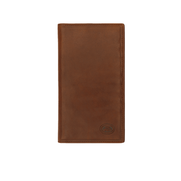 Porta documenti verticale in pelle 18 cm Dollari / Yen - Story - The Bridge