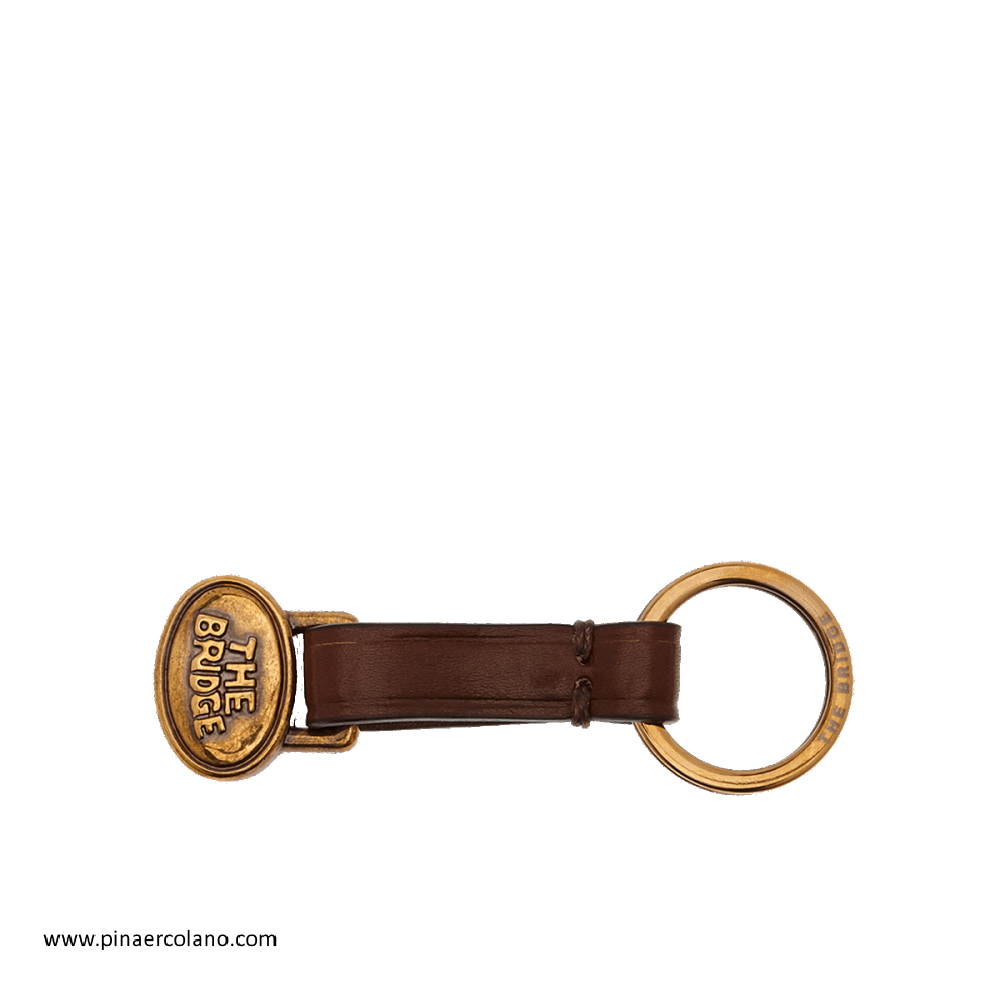 Portachiavi Ciondolo Story Uomo The Bridge 09210101 - Marrone