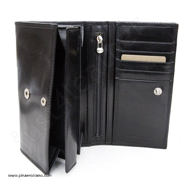 Portafogli medio in pelle Donna Story The Bridge