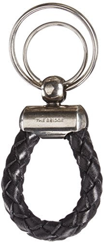 Portachiavi a ciondolo con cuoio intrecciato 092514.01 - Story - The Bridge