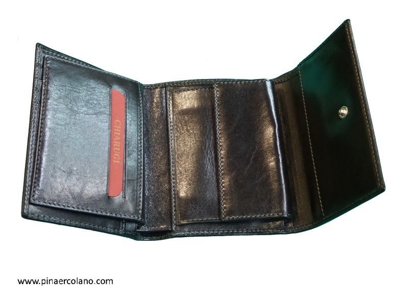 Portafogli donna medio in cuoio Chiarugi Firenze