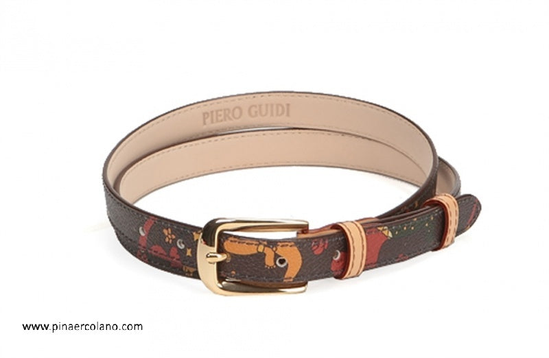 Cintura donna stretta cm 2 Piero Guidi Magic Circus Classico