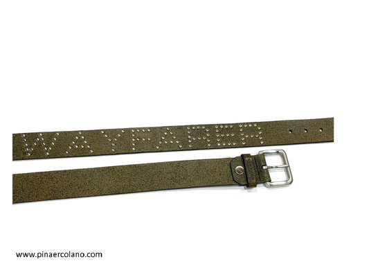 Cintura Donna The Bridge - Wayfarer - in pelle  cm 3,5 - Misura 110 - 125 cm - N