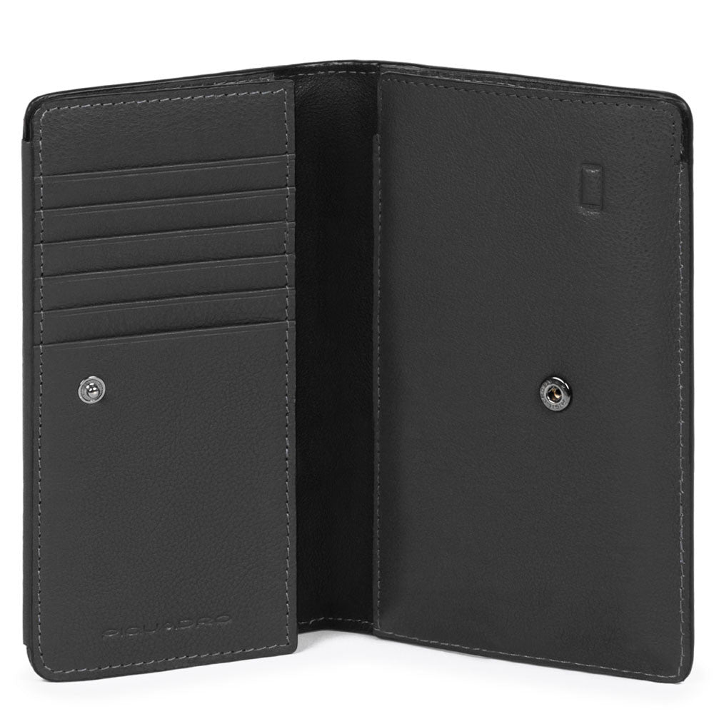 Portafoglio con porta cellulare in pelle - Nabucco - Piquadro