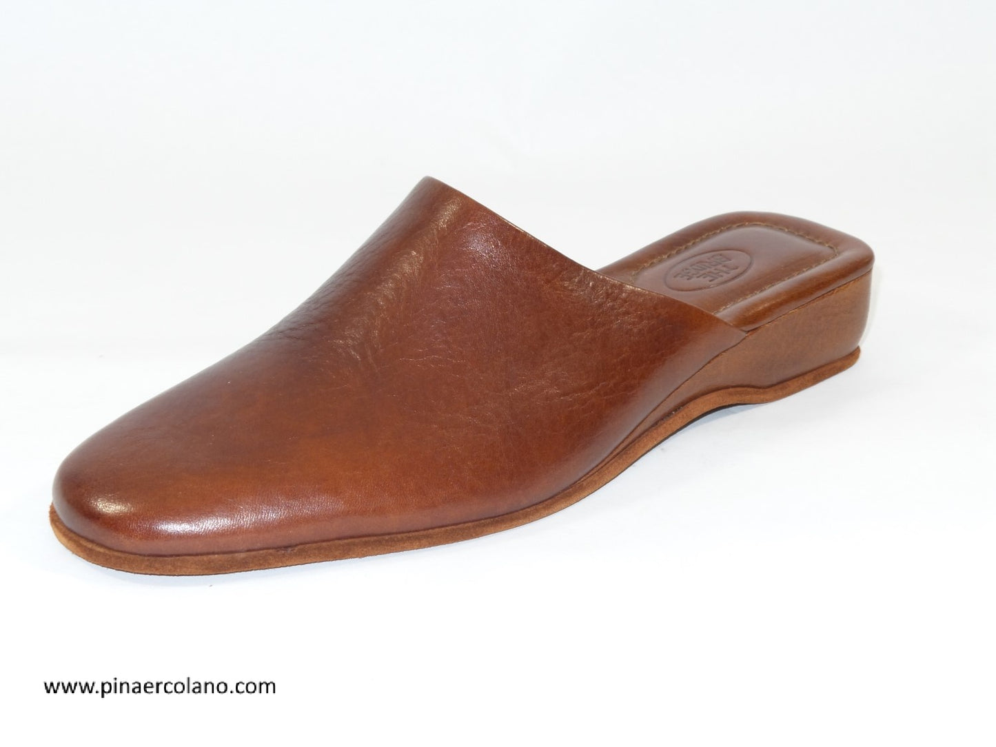 Pantofole donna in cuoio The Bridge