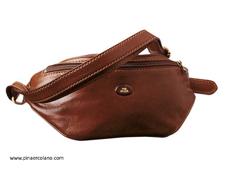 Marsupio semplice in pelle Story Viaggio The Bridge