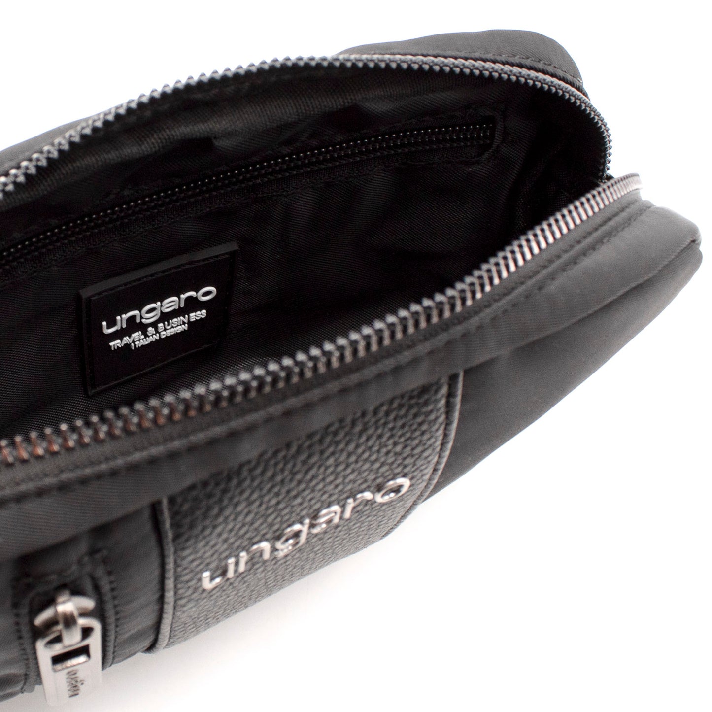 Borsello a mano con manico da uomo cm 21 collezione Army - Ungaro