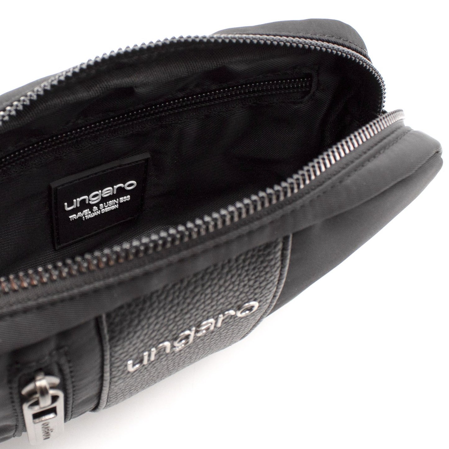 Borsello a mano con manico da uomo cm 18,5 collezione Army - Ungaro