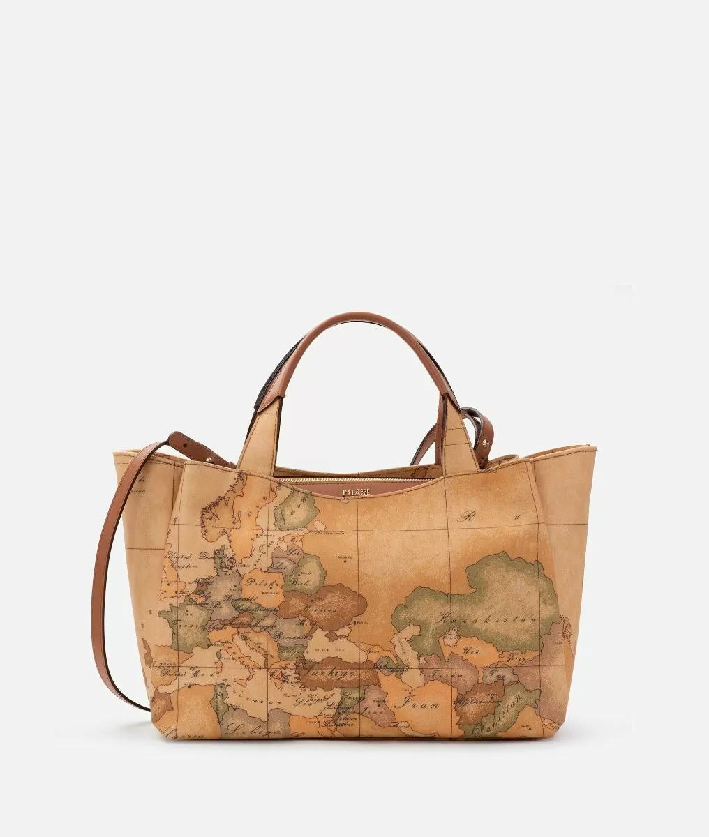 Borsa a mano con tracolla media Geo Classic Alviero Martini Prima Classe
