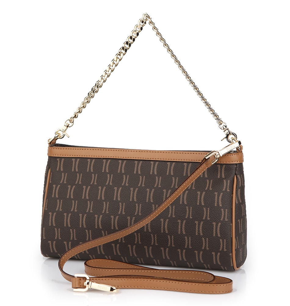 Borsa a tracolla piccola con catena - Monogram - Alviero Martini Prima Classe