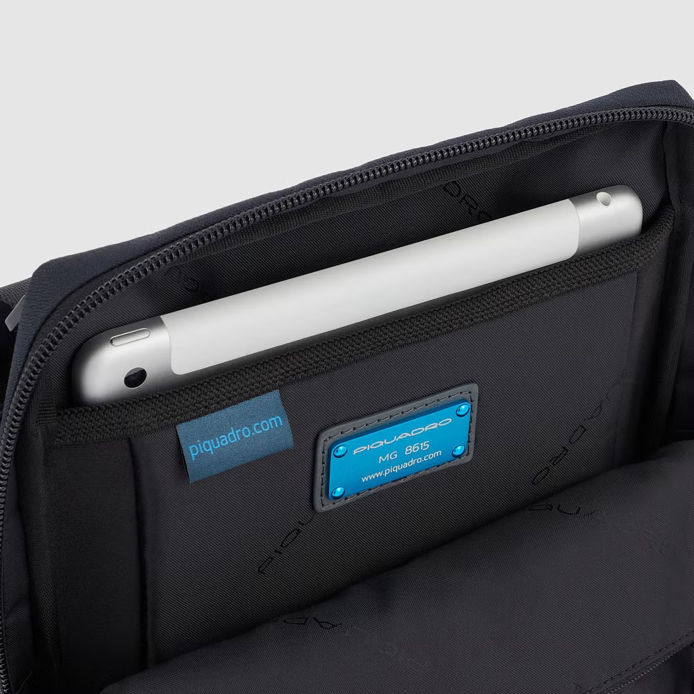 Borsello da uomo 28 cm in tessuto riciclato porta IPad - Keith - Piquadro