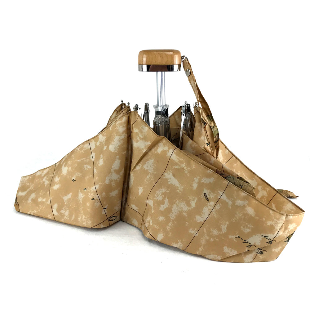 Ombrello mini pieghevole Geo Classic - Alviero Martini Prima Classe