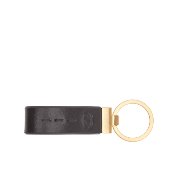 Portachiavi in pelle con ciondolo Duccio The Bridge