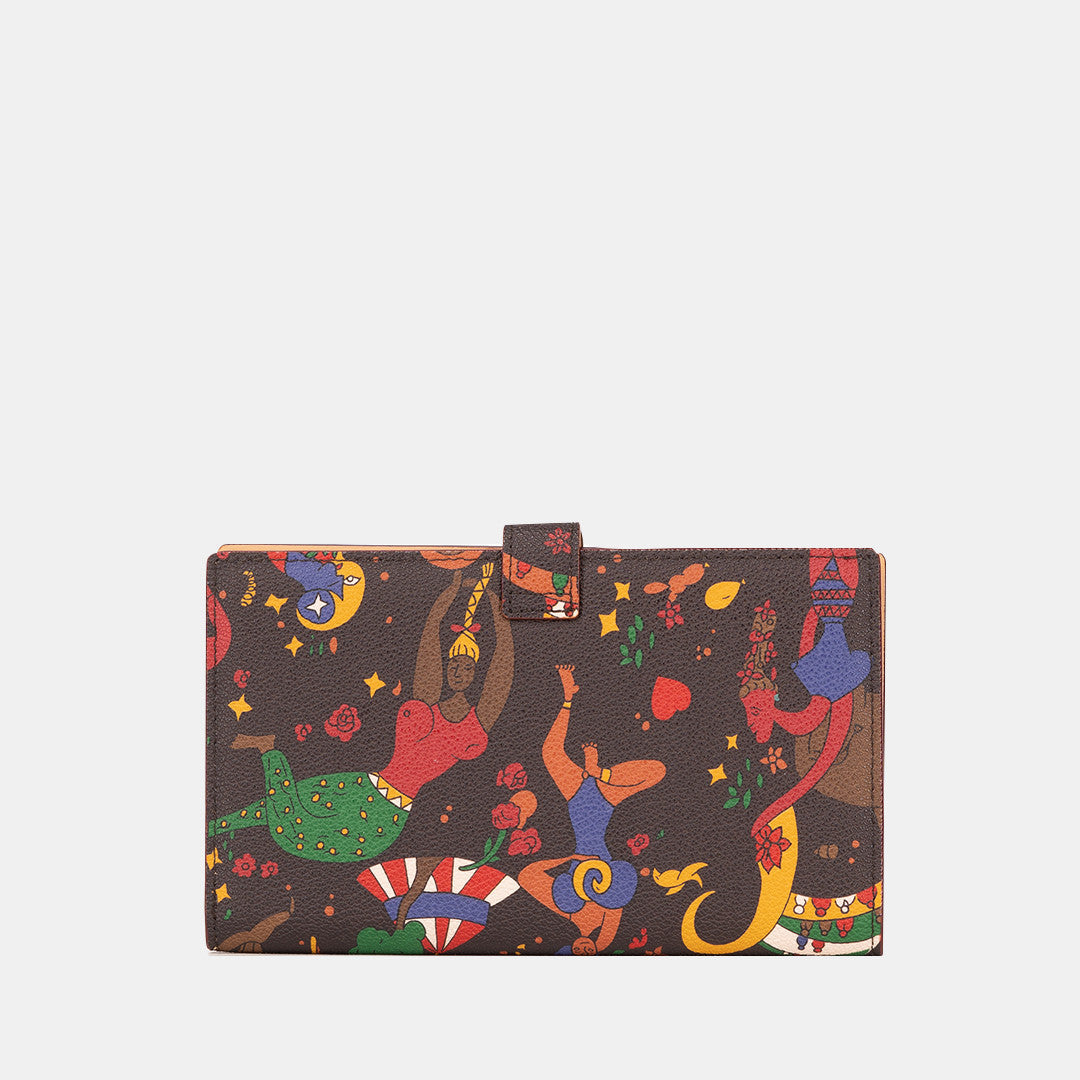 Portafogli donna a libro grande - Magic Circus - Piero Guidi
