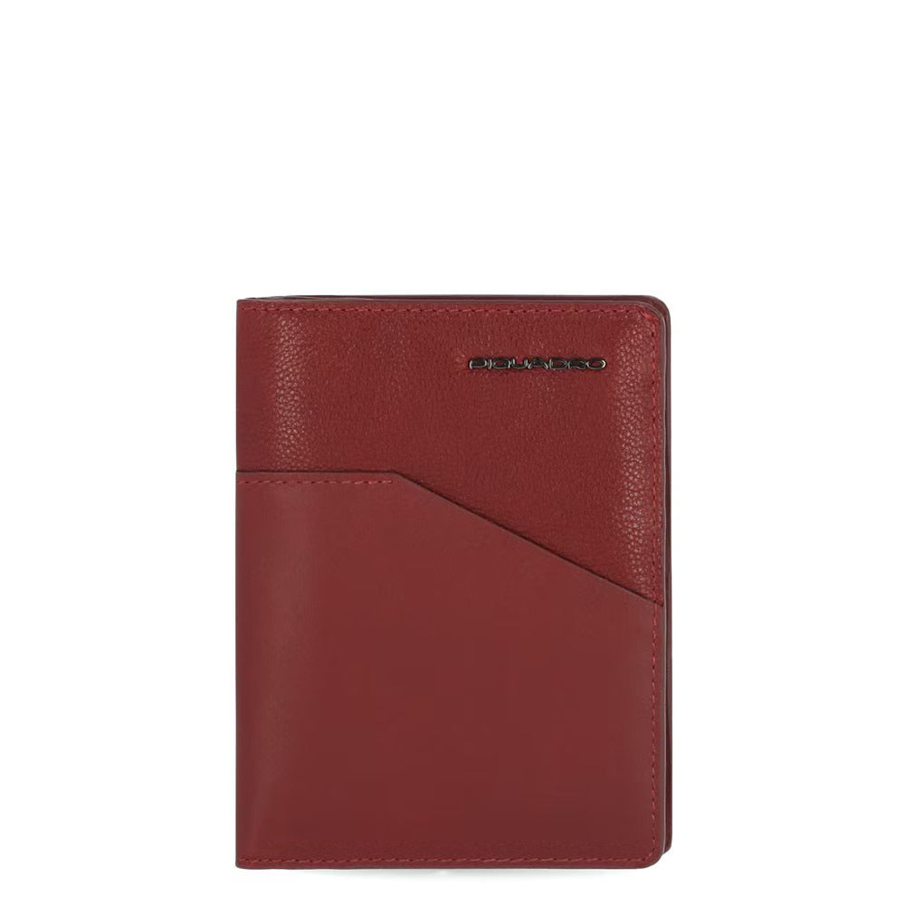 Portafoglio uomo verticale a tasconcino in pelle Rfid - Martin - Piquadro