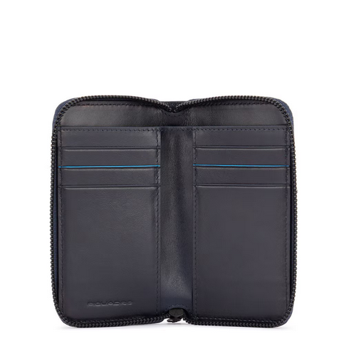 Portafoglio verticale uomo zip around - B2 Revamp- Piquadro