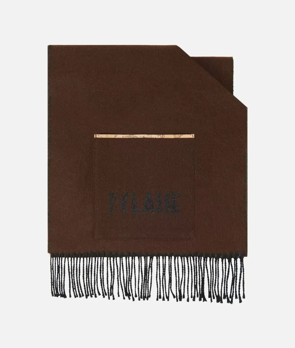 Sciarpa invernale con tasche 40 x 180 cm - Alviero Martini Prima Classe