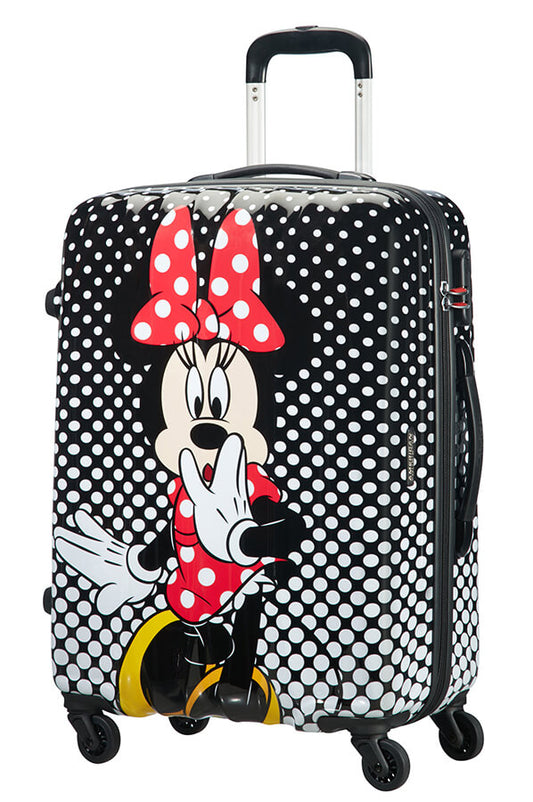 Trolley spinner medio 65 cm Disney Legends Minnie Mouse Polka Dots - American Tourister